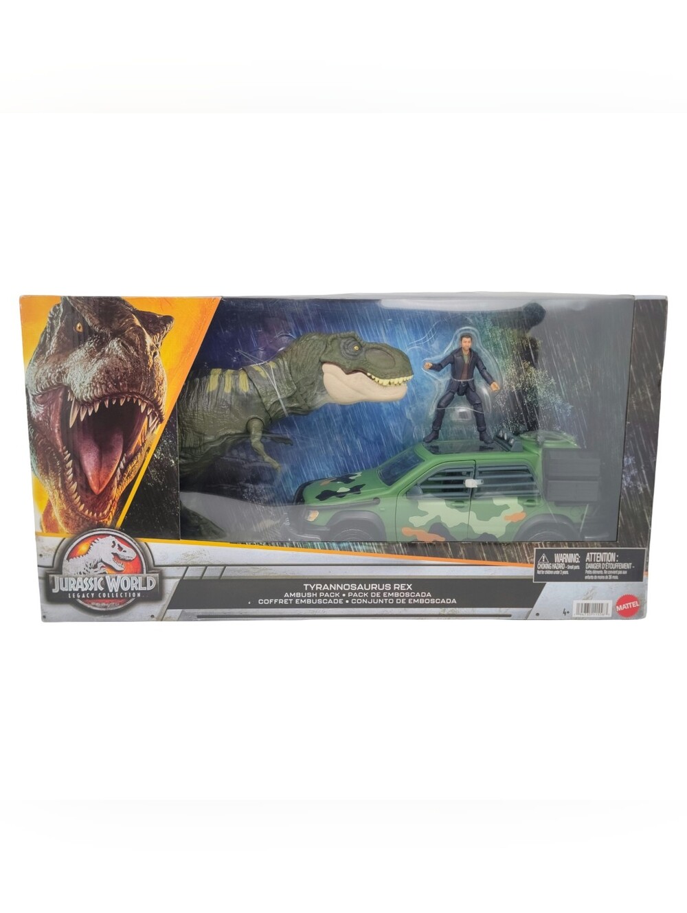 Jurassic World Legacy Collection Tyrannosaurus Rex Ian Malcolm Ambush Pack